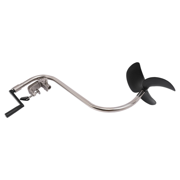 KITNEED 25.59in*1.96in Iron and Plastic Hand Operated Boat Propellers Hand Propeller for Canoe