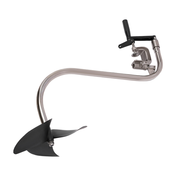 KITNEED 25.59in*1.96in Iron and Plastic Hand Operated Boat Propellers Hand Propeller for Canoe