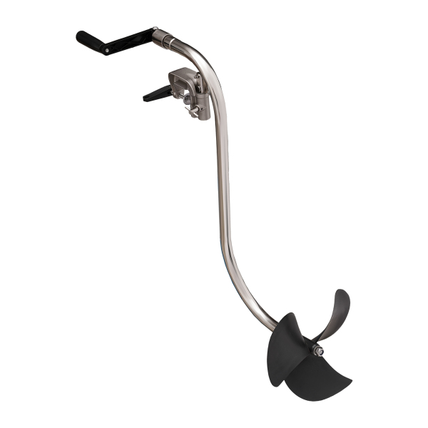 KITNEED 25.59in*1.96in Iron and Plastic Hand Operated Boat Propellers Hand Propeller for Canoe