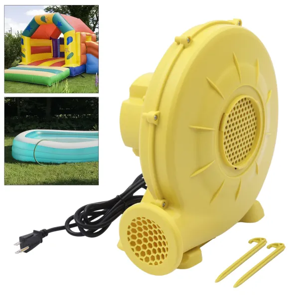 Air Blower, Pump Fan Commercial Inflatable Bouncer Blower, Perfect for Inflatable Bounce House, Jumper, Bouncy Castle (350W(0.5HP)
