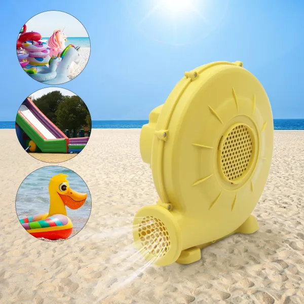 Air Blower, Pump Fan Commercial Inflatable Bouncer Blower, Perfect for Inflatable Bounce House, Jumper, Bouncy Castle (350W(0.5HP)