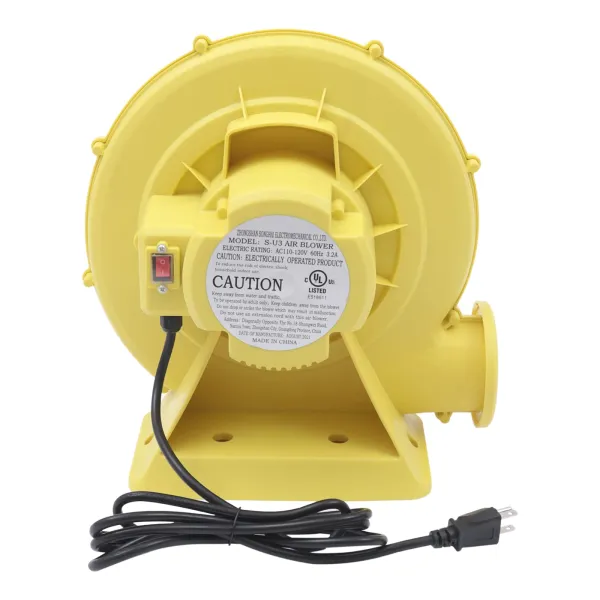 Air Blower, Pump Fan Commercial Inflatable Bouncer Blower, Perfect for Inflatable Bounce House, Jumper, Bouncy Castle (350W(0.5HP)