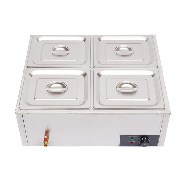 Commercial Food Warmer 6-Inch Deep Food Grade Stainless Steel