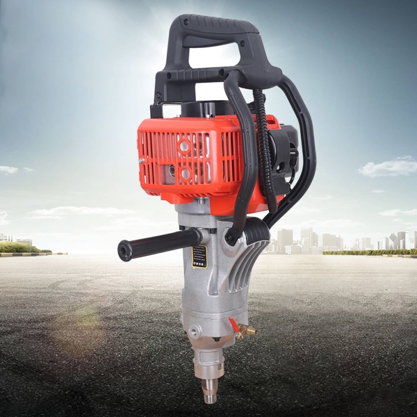 33cc Gasoline Power Drilling Machine 3-Position Wet & Dry Handheld Concrete Core Drill Rig, Diamond Core Drilling Machine