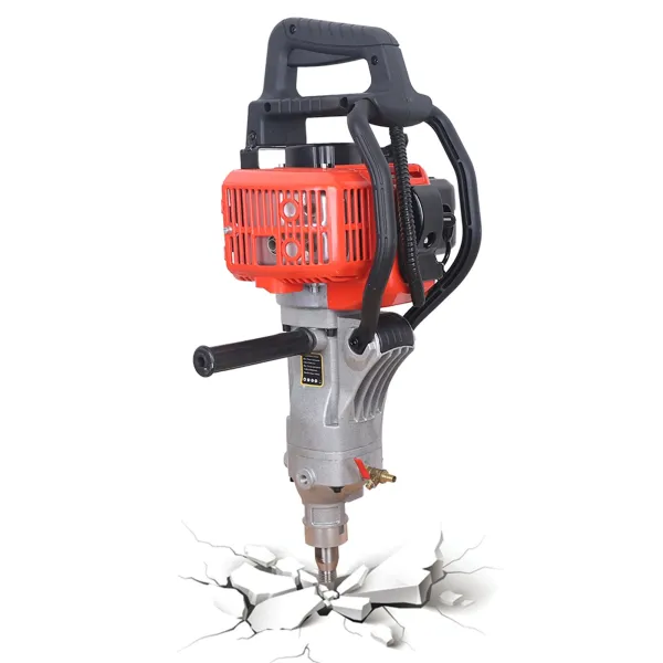 33cc Gasoline Power Drilling Machine 3-Position Wet & Dry Handheld Concrete Core Drill Rig, Diamond Core Drilling Machine