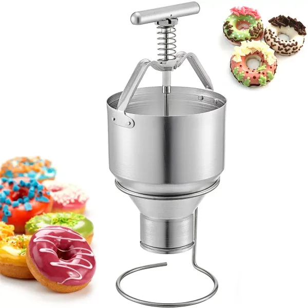 KITNEED Dropper Plunger Dough Batter Dispenser Hopper KITNEED Dropper Plunger Dough Batter Dispenser Hopper