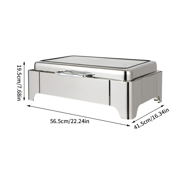 Chafing Dish Buffet Set, Buffet Servers and Warmers Professional Chaffing Server Set Commercial Chafer for Catering Chafing Dish Buffet Set, Buffet Servers and Warmers Professional Chaffing Server Set Commercial Chafer for Catering