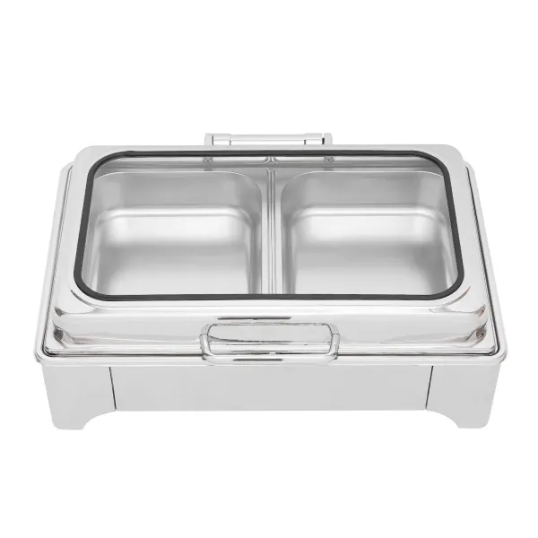 Chafing Dish Buffet Set, Buffet Servers and Warmers Professional Chaffing Server Set Commercial Chafer for Catering