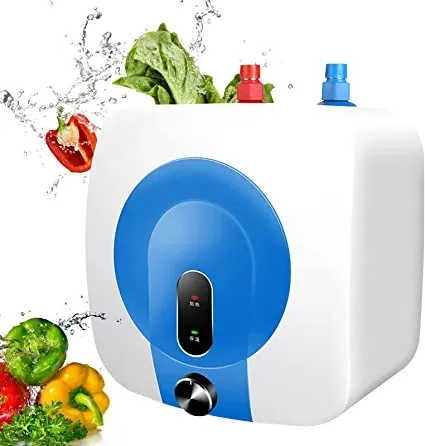 8L Mini Electric Water Heater Tank 110V 1500W Water Storage Heater uesd in kitchen