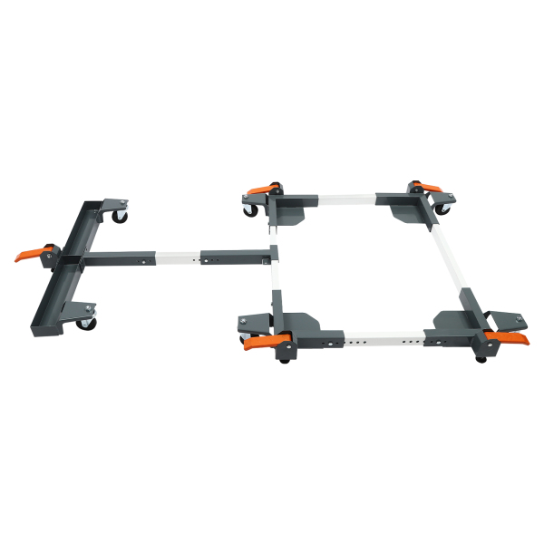 Adjustable Mobile Base with Foot Brake Strong Load Capacity Mobile Base Heavy Duty Mobile Base for Small Mechanical Equipment