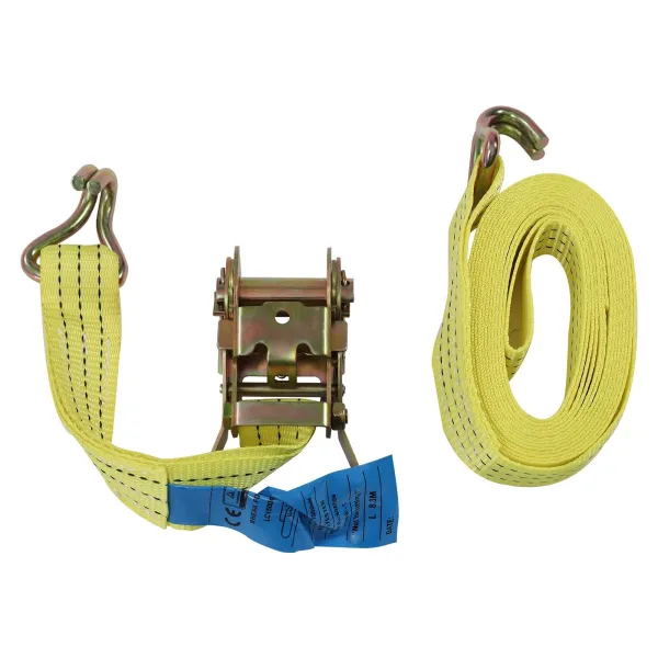 Cargo Control Ratchet Tie Down Straps - 1.5 Inch x 15 Foot Ratchet Straps with Double J Hooks - Yellow Ratchet Straps - 10 Packs Cargo Control Ratchet Tie Down Straps - 1.5 Inch x 15 Foot Ratchet Straps with Double J Hooks - Yellow Ratchet Straps - 10 Packs