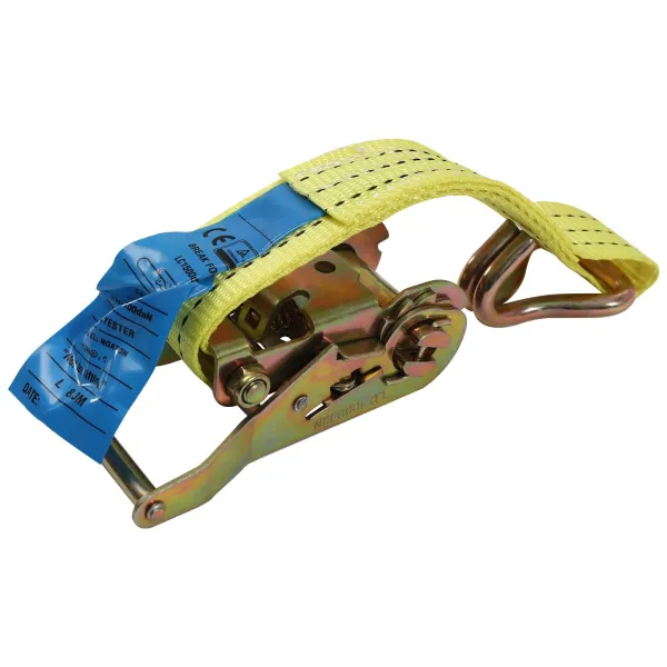 Cargo Control Ratchet Tie Down Straps - 1.5 Inch x 15 Foot Ratchet Straps with Double J Hooks - Yellow Ratchet Straps - 10 Packs Cargo Control Ratchet Tie Down Straps - 1.5 Inch x 15 Foot Ratchet Straps with Double J Hooks - Yellow Ratchet Straps - 10 Packs