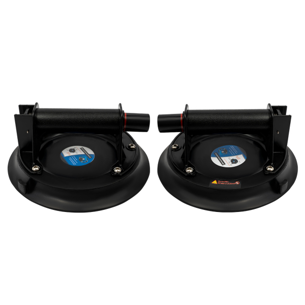 2 Glass Suction Cups Heavy Duty Industrial Vacuum Suction Cups Suction Cups For Replace Auto Windshield Tile Granite Floor Black