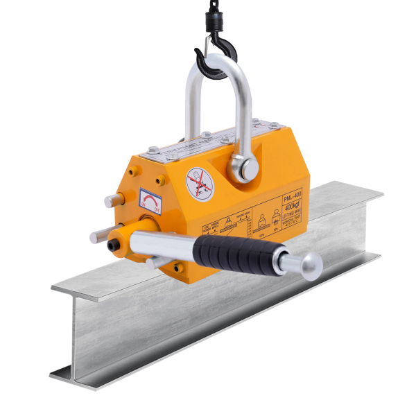 Steel Magnetic Lifter Lifting Magnet Heavy Duty Permanent Lift Magnets for Hoist Shop Crane Block Board 880LB / 400KG