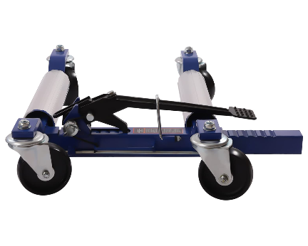 Car Wheel Dolly Heavy Duty Self Loading Dolly with Ratcheting Foot Pedal
