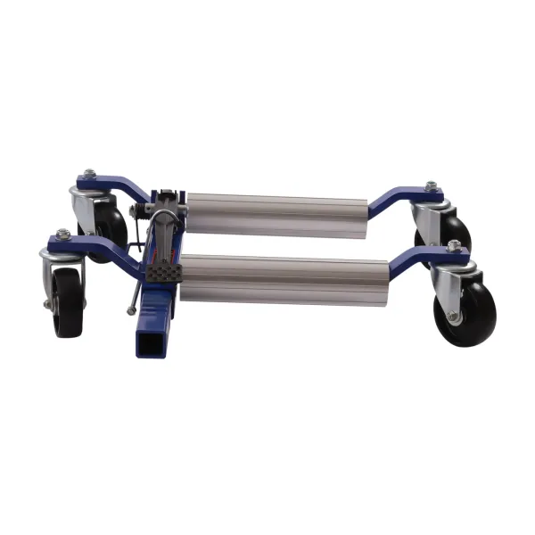 Car Wheel Dolly Heavy Duty Self Loading Dolly with Ratcheting Foot Pedal 1300lbs Capacity Set of 4