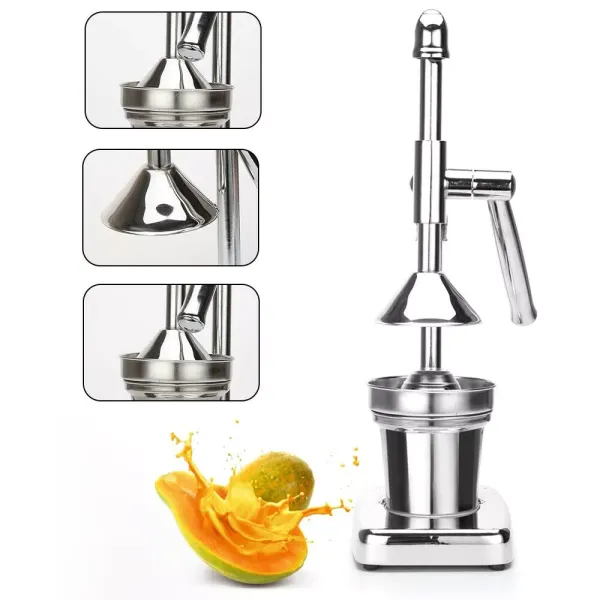 KITNEED Commercial Lemon Squeezer Manual Lemon Citrus Hand Press Fruit Juicer