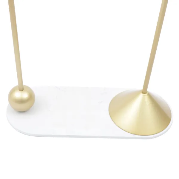 Gold Clothing Rack, Small Clothing Rack Heavy Duty Portable Metal Clothes Rack Freestanding Modern Hall Tree Coat Rack