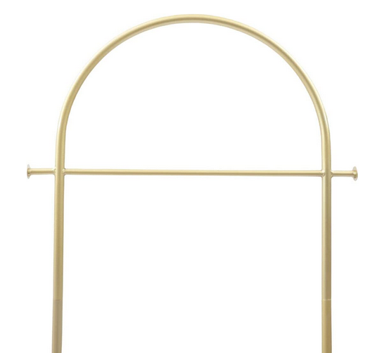Gold Clothing Rack, Small Clothing Rack Heavy Duty Portable Metal Clothes Rack Freestanding Modern Hall Tree Coat Rack