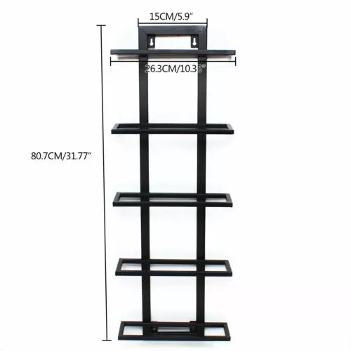 Metal Wine Rack Sturdy Iron Wine Holder Holds 5 Bottles Free Standing Small Wine Rack Wine Storage Stand