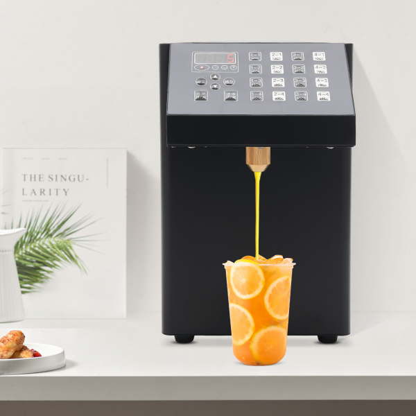 8L Automatic Fructose Dispenser, Quantitative Fructose Machine, Fructose Dispenser - Black