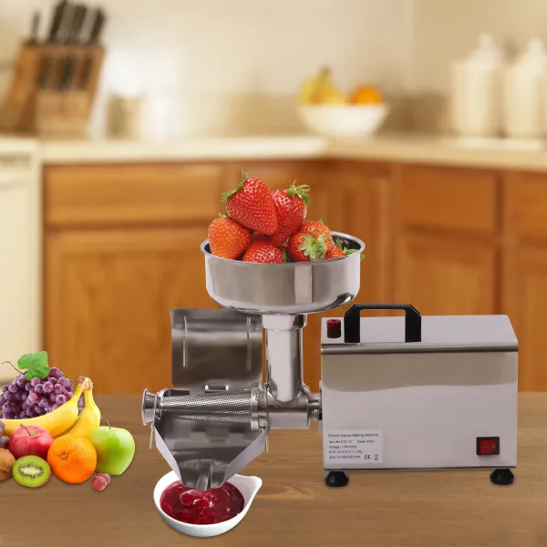 110V Electric Tomato Strainer 450WTomato Milling Machine Stainless Steel Tomato Press and Strainer