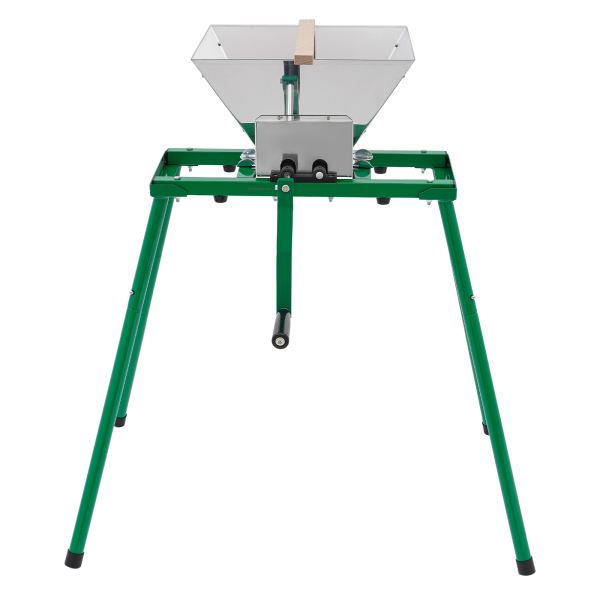 Fruit Crusher Grape Crusher 1.85gal Large Capacity Manual Juicer Grinder with 4 Non-slip Feet Curved Handle Portable Fruit Scratte