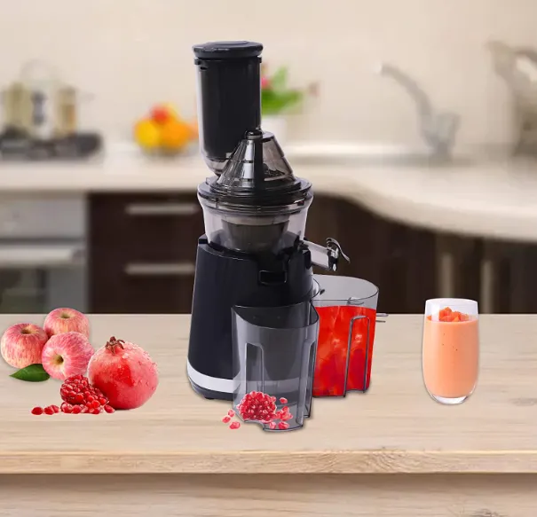 KITNEED 9.01x7.91x19.57in Quiet Slow Juicer Masticating Juicer Machine Cold Press Extractor 110v/250w