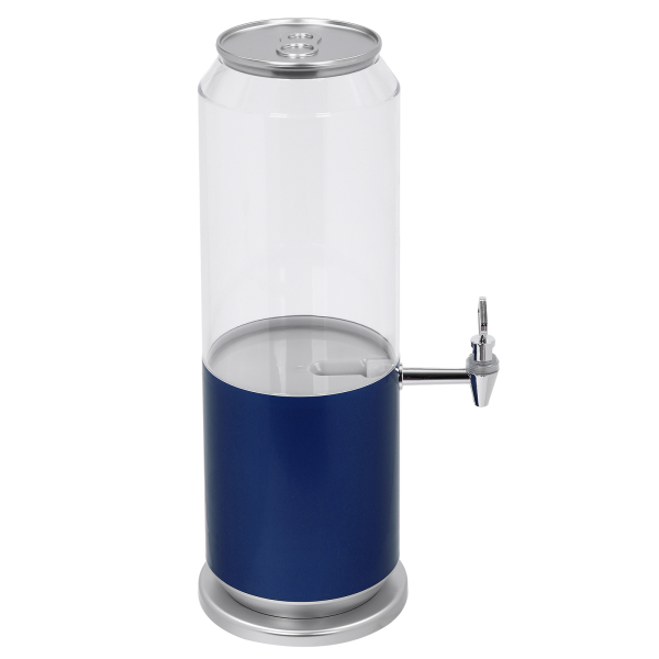 3L Beverage Dispenser, Wine Dispenser Wine Dispenser Non-Slip-EVA, Faucet Switch, Blue
