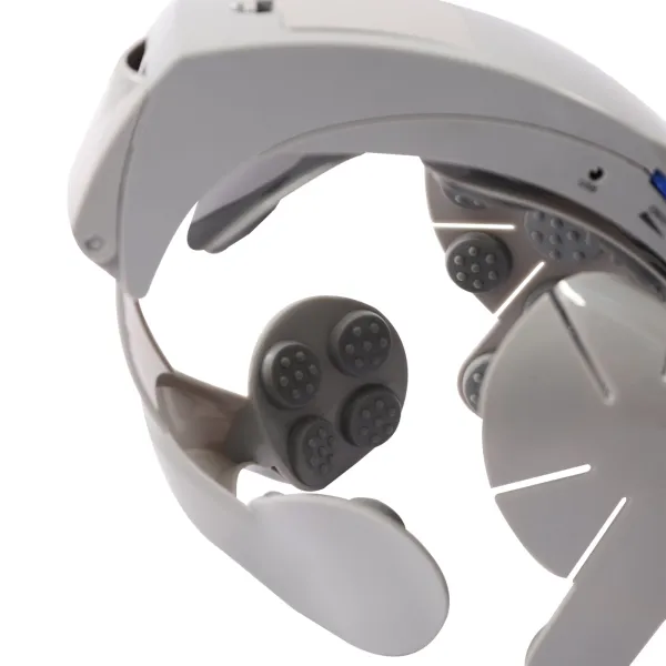 Electric Head Massager Helmet 3 Level Scalp Relax Acupuncture Points Vibration Electric Head Massager Helmet 3 Level Scalp Relax Acupuncture Points Vibration