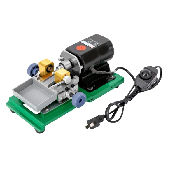 Pearl Hole Drilling Machine Electric Jewelry Driller Kit 110V 280W with Bead Holder and Anti-Slip Foot Mats