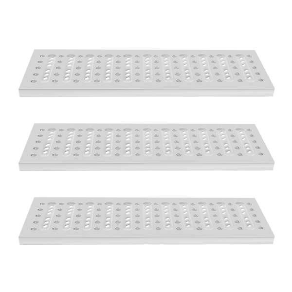 58*20 cm Stainless Steel Channel Drain Grate, Outside Metal Trench Drain Covers, Outdoor Sewer Drainage Grates