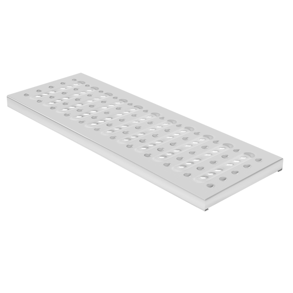 58*20 cm Stainless Steel Channel Drain Grate, Outside Metal Trench Drain Covers, Outdoor Sewer Drainage Grates