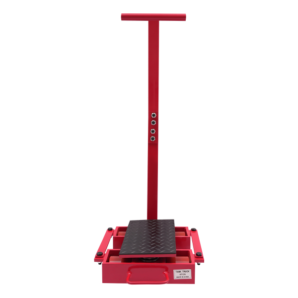 Machinery Mover Machinery Moving Skate Machinery Skate Dolly For Warehousing Distribution And Transportation CRX6 16.54*12.60*4.33in Red