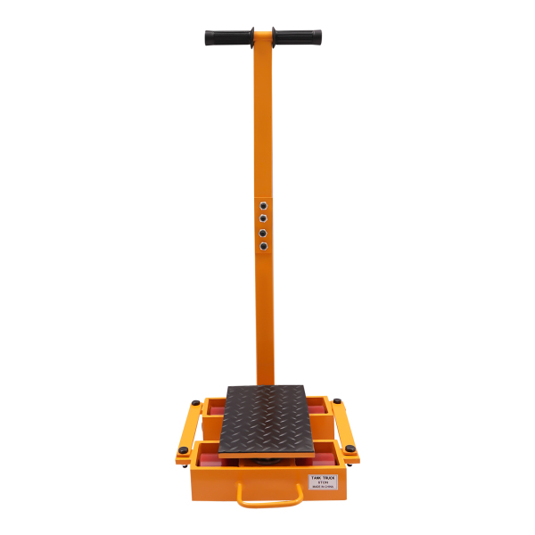 Machinery Mover Machinery Moving Skate Machinery Skate Dolly For Warehousing Distribution And Transportation CRX6 16.54*12.60*4.33in Yellow