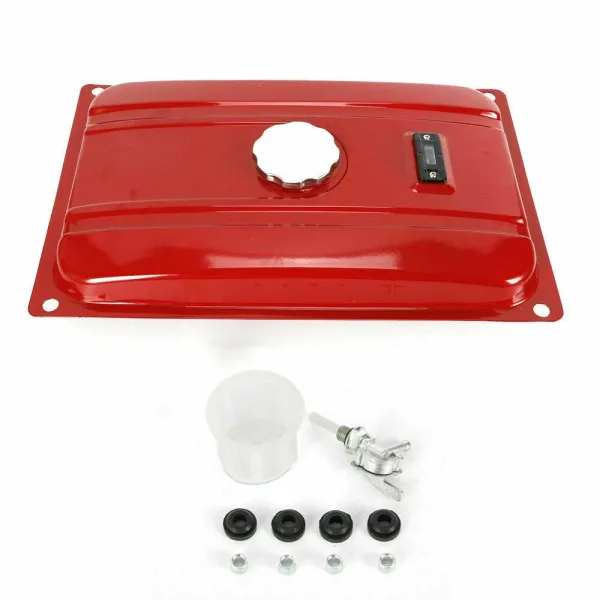 5 Gallon Generator Gas Tank Fuel Filter Cap + Fuel Tank + Filter
