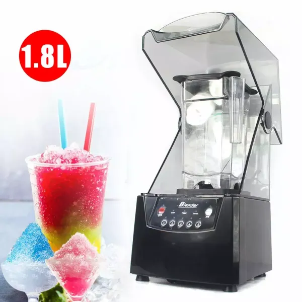 KITNEED High-quality  Smoothie Blender Commercial Smoothie Machine, 110V 2600W Professional Tabletop Smoothie Crusher