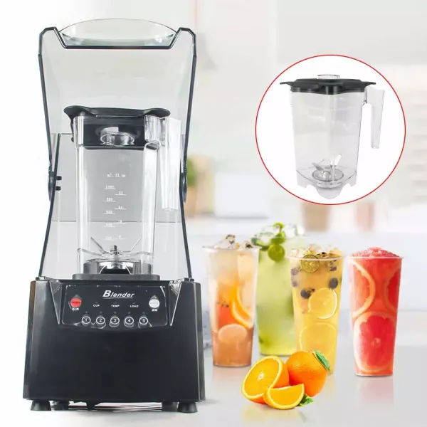 KITNEED High-quality  Smoothie Blender Commercial Smoothie Machine, 110V 2600W Professional Tabletop Smoothie Crusher