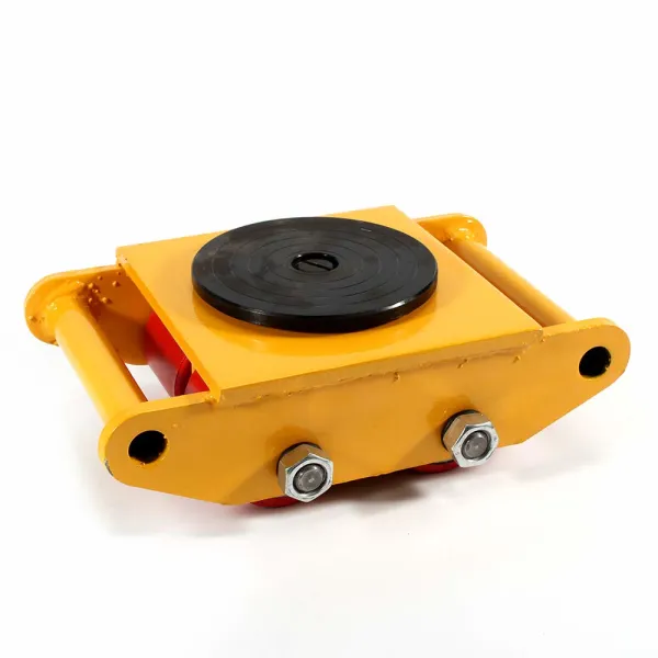 KITNEED Machinery Mover Roller Dolly Skate - Yellow & 6T/13200lbs