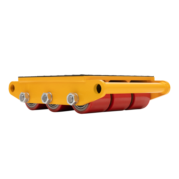 4pcs 15T Machinery Mover Heavy Machine Dolly Equipment Roller Skates 9 Rollers