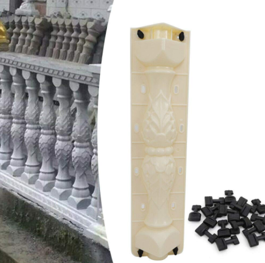 2Pcs Front Rear Moulds Balustrades Mold