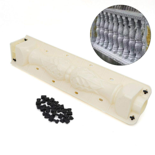 2Pcs Front Rear Moulds Balustrades Mold