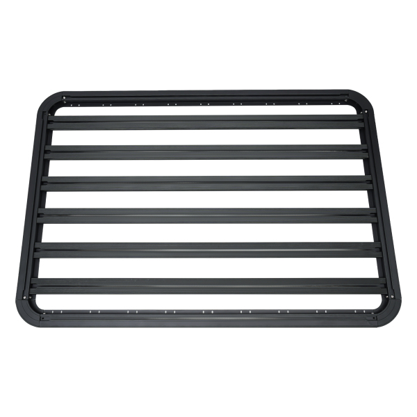 63"x43" Aluminum Alloy Platform Flat Roof Rack Universal Cargo Carrier Platform Flat Roof Rack Brand New Trouble-free Installation Stylish Appearance