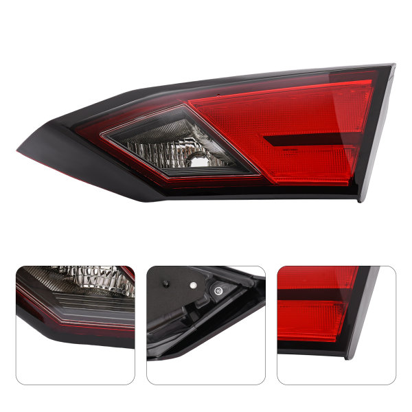 Right Side Inner Tail Light Replacement, Fits for 2019-2022 Nissan Altima Rear Brake Lamp Assembly Right Side Right Side Inner Tail Light Replacement, Fits for 2019-2022 Nissan Altima Rear Brake Lamp Assembly Right Side