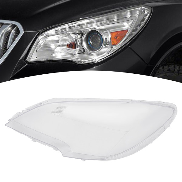 For 2013-2015 Buick Encore Right Headlight lens Cover Left Headlight lens Cover