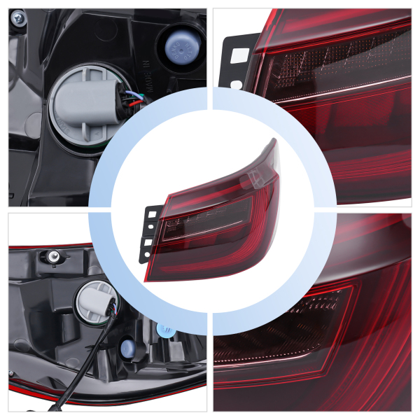 Right Tail Light for 2018-2021 Infiniti Q50, Rear Lights, Right Taillight     
