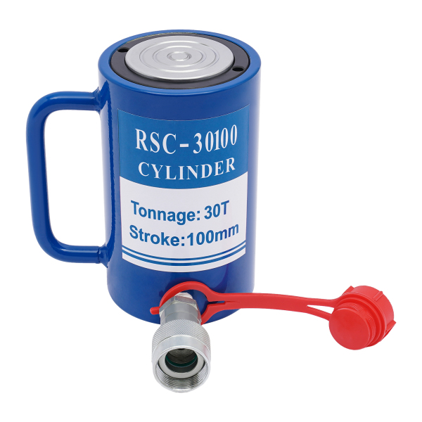 30T Hydraulic Cylinder Jack, 4Inch Stroke Portable Hydraulic Jack for Electric Power The Chemical Industry