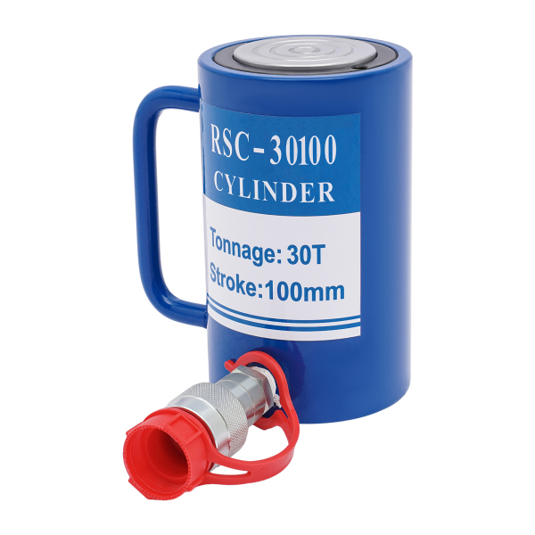 30T Hydraulic Cylinder Jack, 4Inch Stroke Portable Hydraulic Jack for Electric Power The Chemical Industry