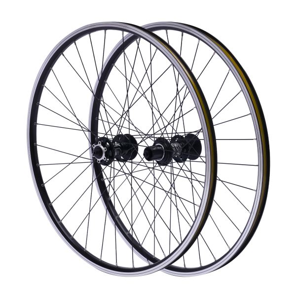 Mountain Bike Wheelset 29 Inch, Quick Release Front Rear Wheels Black Bike Wheels