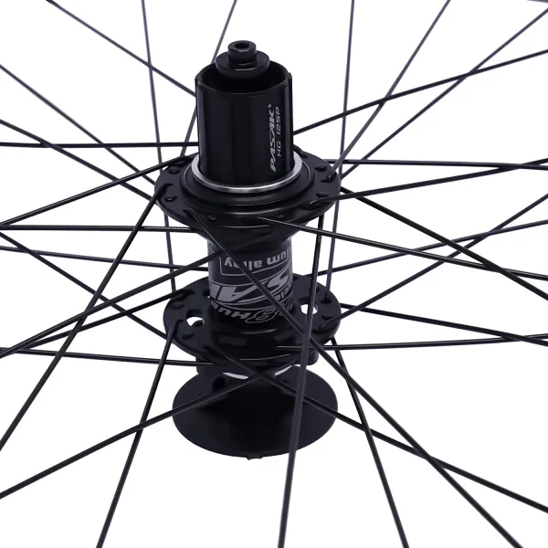 Mountain Bike Wheelset Bike Wheels Aluminum Alloy Rim Disc Brake MTB Wheelset, Quick Release Front Rear Wheels